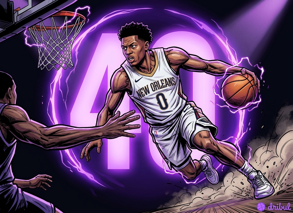 Jeremiah Fears Acaba de Romper el Récord de Novato de Anthony Davis. En un Equipo que Nadie Está Viendo.